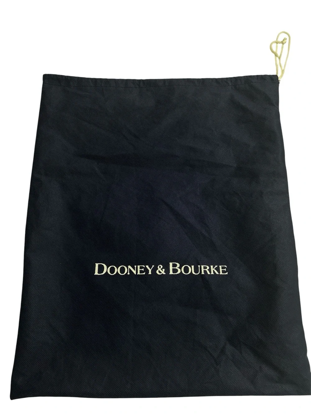 Dooney and Bourke Cabriolet Unisex Black Messenger Bag Large with dust bag